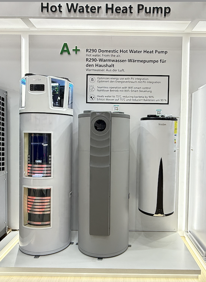 Pompe &agrave; chaleur &agrave; l'eau chaude