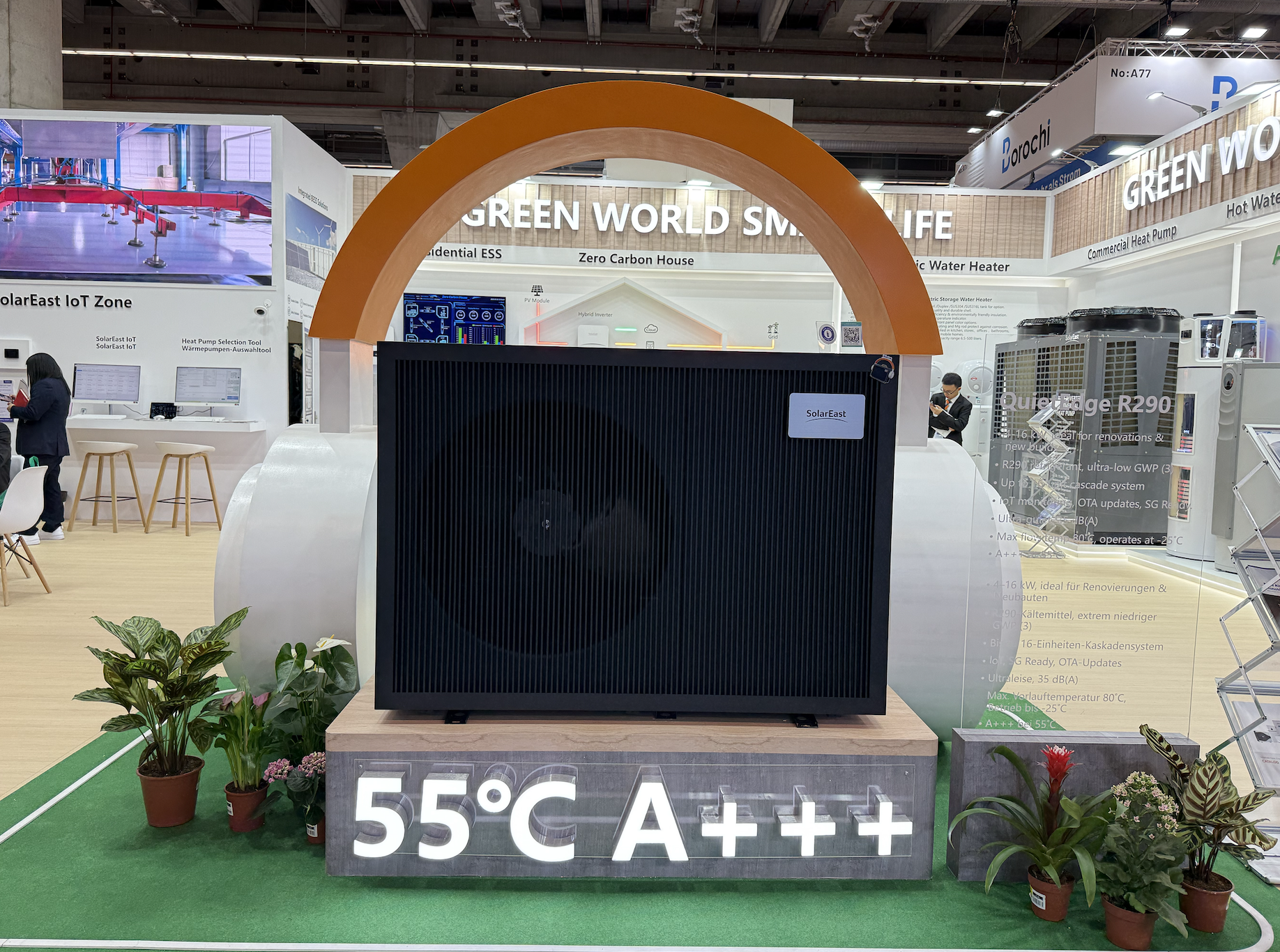 Pompe &agrave; chaleur chauffante de 10 kW