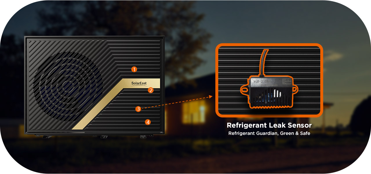 refrigerant leak sensor capteur de fuite de réfrigérant